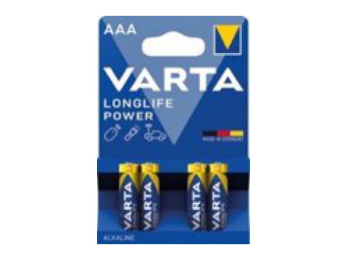 Varta Longlife Power Alkaline AAA (4 Pieces)