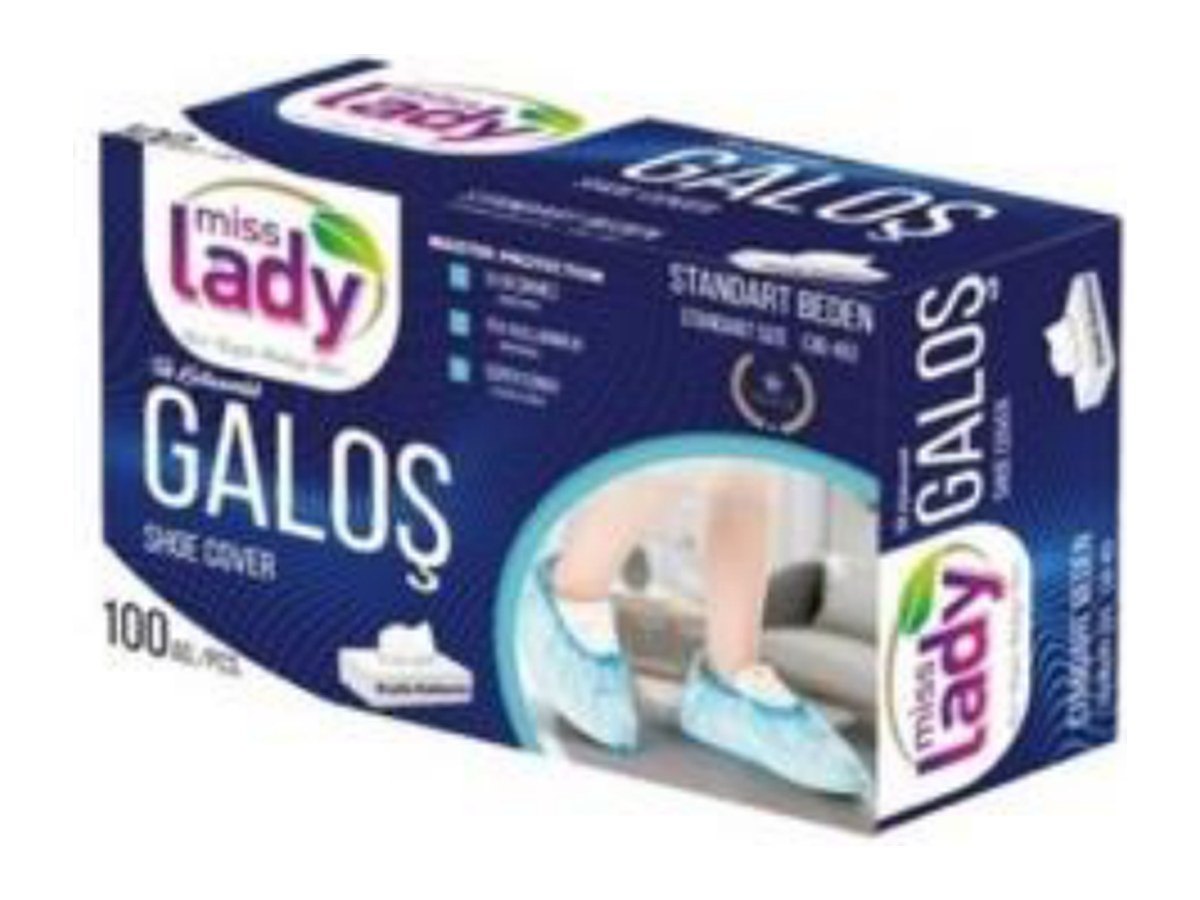 Miss Lady Disposable Overshoes (100 Pieces)