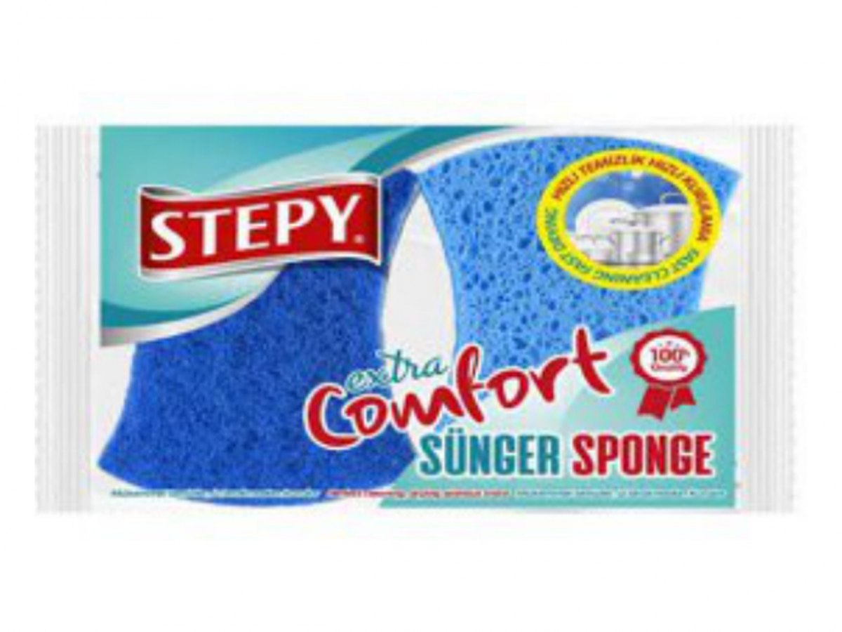 Stepy Comfort Dish Sponge (2 Pieces)