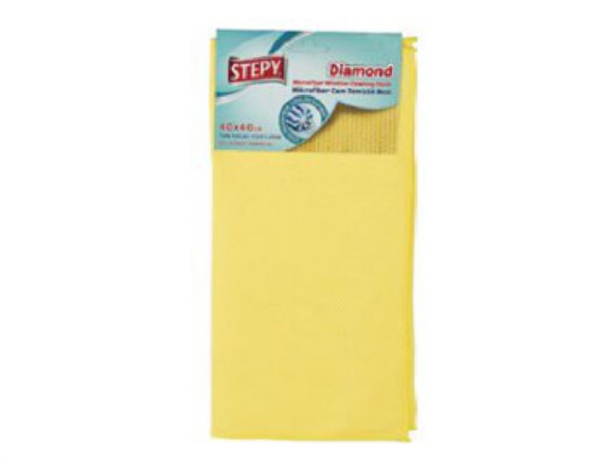 Stepy Glass Microfibre Cloth (40 x 40 cm)