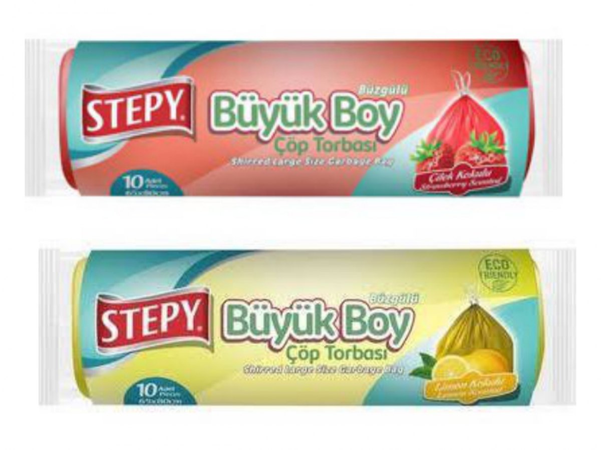 Stepy Scented Drawstring Garbage Bags