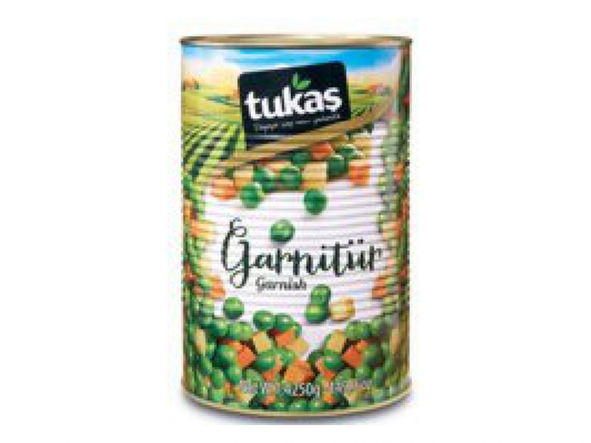 Tukaş Vegetable Garnish (4.25 kg Tin)